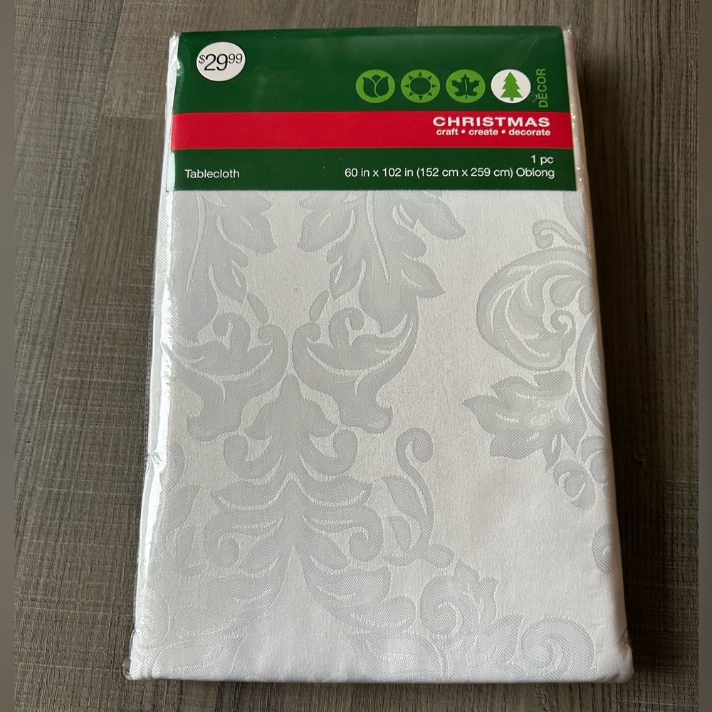 Christmas Oblong Tablecloth